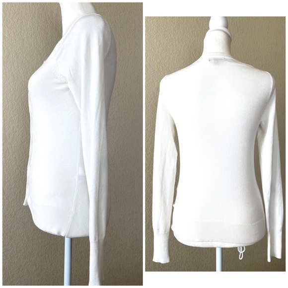 Express Ivory Button up cardigan - xs - Picture 3 of 3